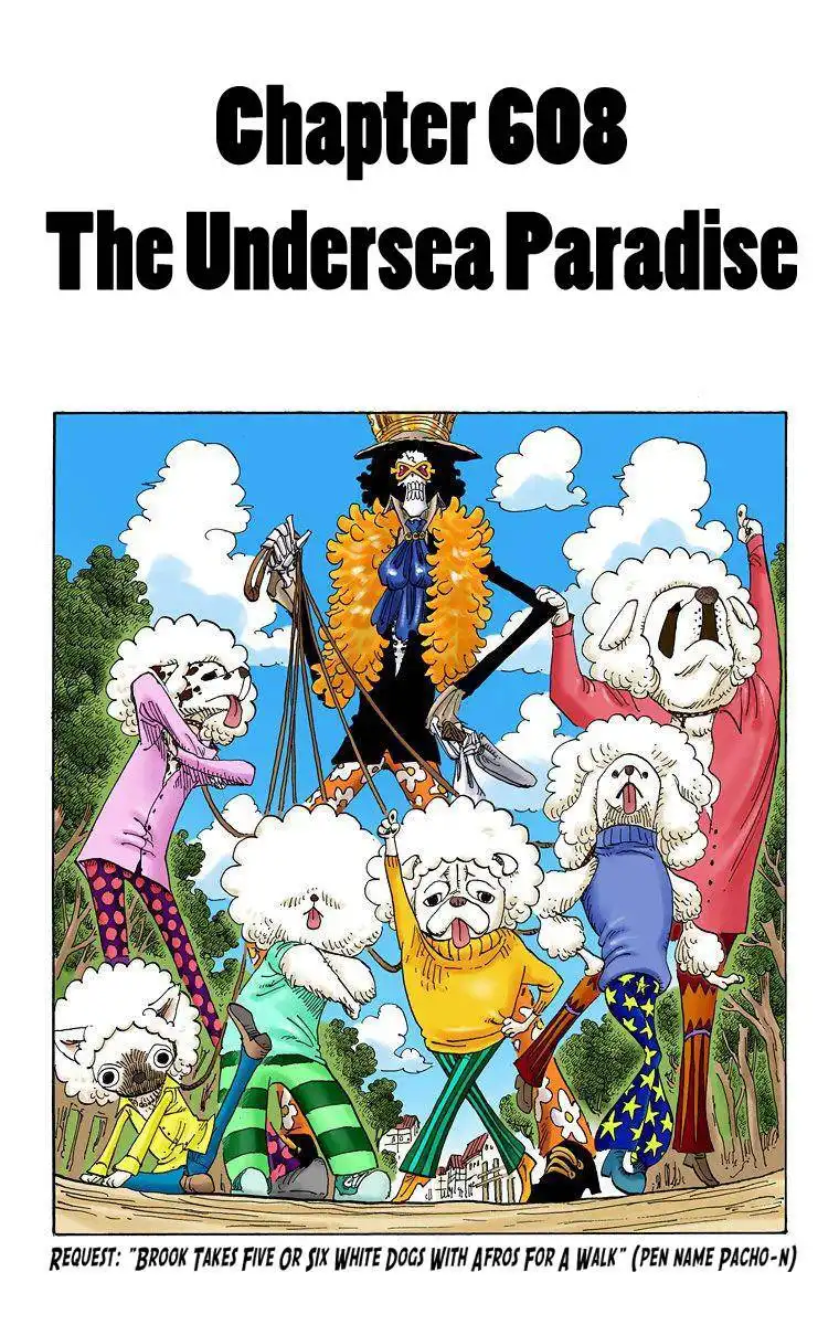 One Piece - Digital Colored Comics Chapter 608 2